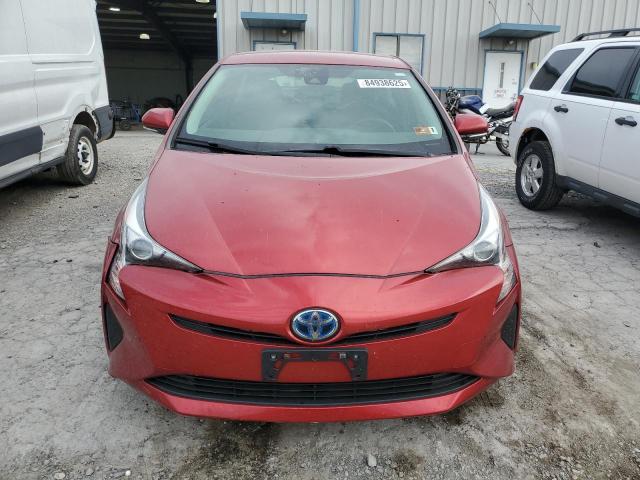 JTDKARFU6H3538524 - 2017 TOYOTA PRIUS ბურგუნდია ფოტო 5