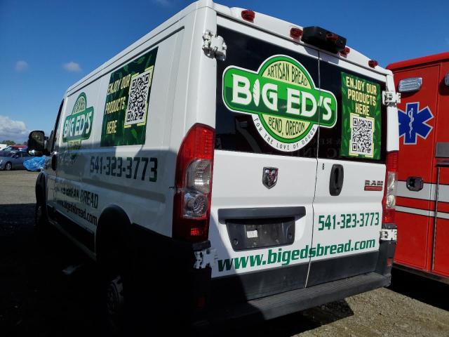 3C6TRVAG9KE502051 - 2019 RAM PROMASTER 1500 STANDARD Білий фото 2