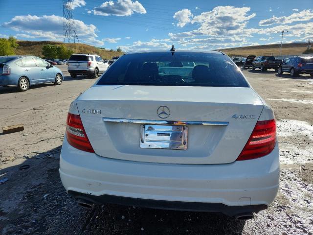 WDDGF8BB5CA729495 - 2012 MERCEDES-BENZ C 300 4MATIC WHITE photo 6