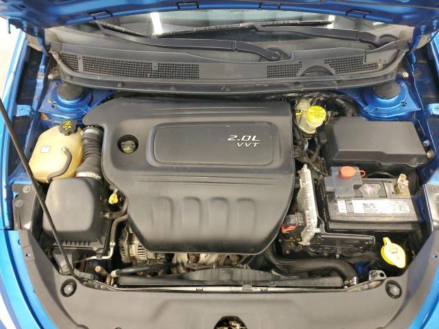 1C3CDFAA5FD402727 - 2015 DODGE DART SE BLUE photo 11