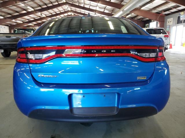 1C3CDFAA5FD402727 - 2015 DODGE DART SE BLUE photo 6
