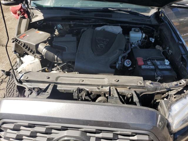 3TMCZ5AN0NM509665 - 2022 TOYOTA TACOMA DOUBLE CAB ნაცრისფერი ფოტო 11