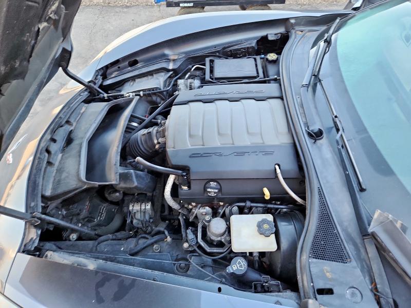 1G1YB2D75E5101960 - 2014 CHEVROLET CORVETTE STINGRAY 1LT GRAY photo 11