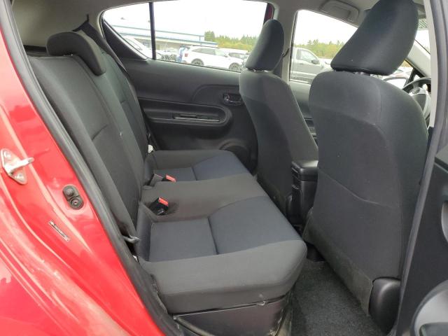 JTDKDTB38G1135432 - 2016 TOYOTA PRIUS C RED photo 10