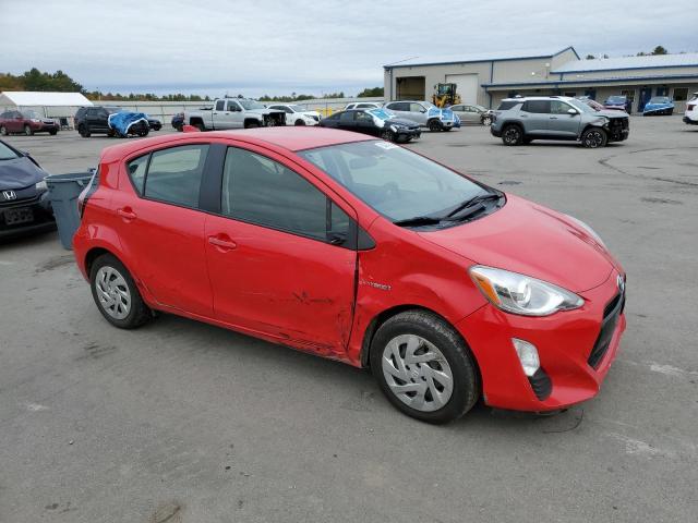 JTDKDTB38G1135432 - 2016 TOYOTA PRIUS C RED photo 4