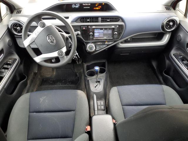 JTDKDTB38G1135432 - 2016 TOYOTA PRIUS C RED photo 8