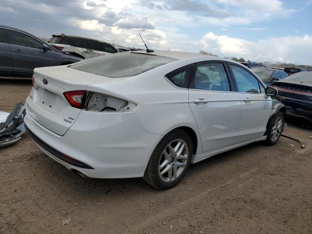 1FA6P0HD4F5111780 - 2015 FORD FUSION SE WHITE photo 3