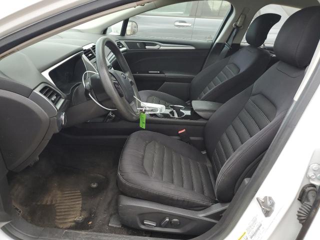 1FA6P0HD4F5111780 - 2015 FORD FUSION SE WHITE photo 7