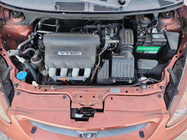 JHMGD38667S045888 - 2007 HONDA FIT S ORANGE photo 11
