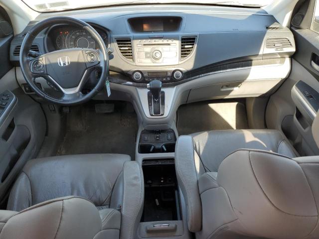 2HKRM4H75EH618462 - 2014 HONDA CR-V EXL SILVER photo 8