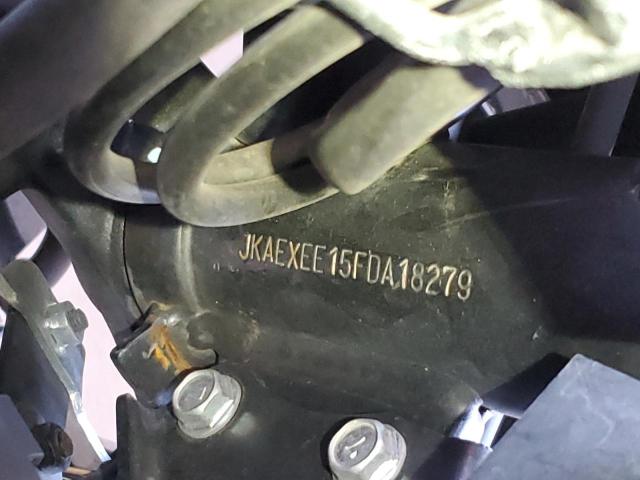 JKAEXEE15FDA18279 - 2015 KAWASAKI EX650 E შავი ფოტო 9