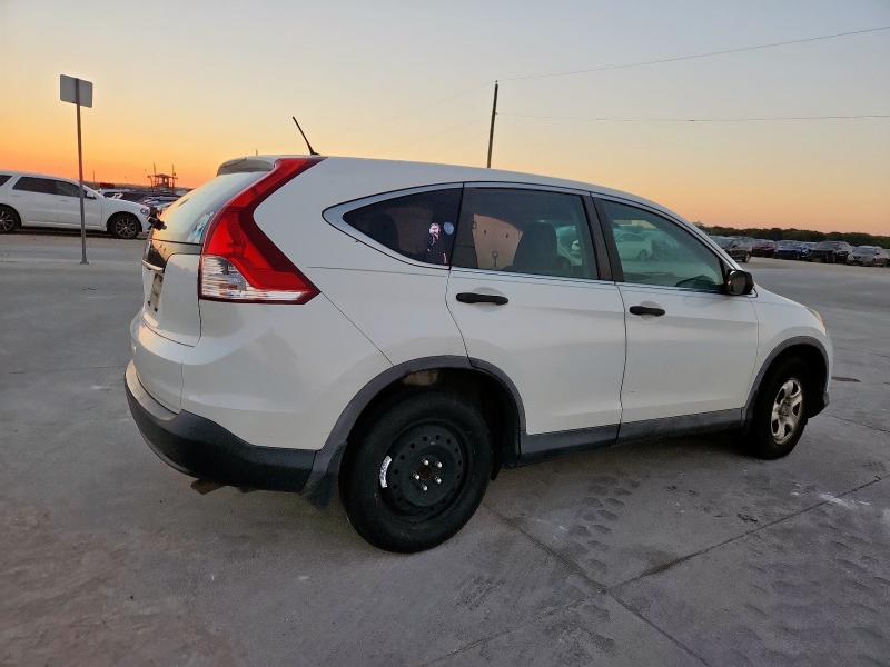 5J6RM3H38CL029867 - 2012 HONDA CR-V LX WHITE photo 3