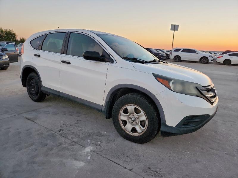 5J6RM3H38CL029867 - 2012 HONDA CR-V LX WHITE photo 4