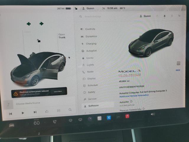 5YJ3E1EB0KF413538 - 2019 TESLA MODEL 3 灰色 照片 9