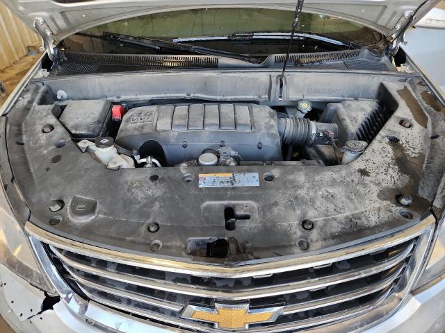 1GNKRGKD4HJ238485 - 2017 CHEVROLET TRAVERSE LT ვერცხლისფერი ფოტო 12
