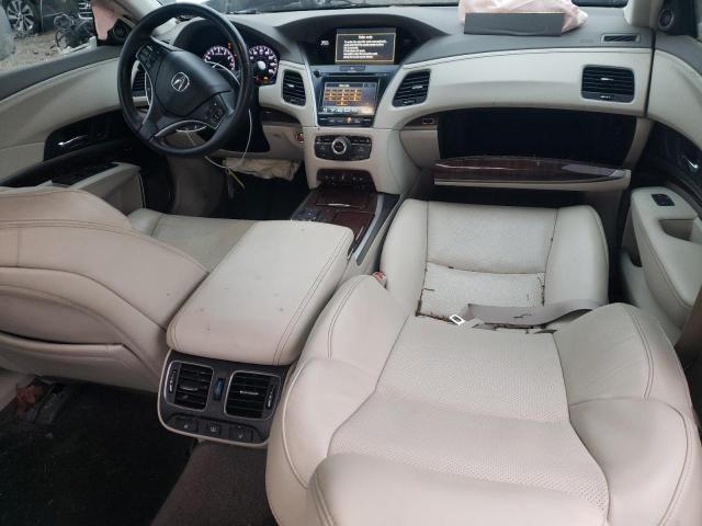 JH4KC2F94HC000013 - 2017 ACURA RLX SPORT HYBRID ADVANCE WHITE photo 8
