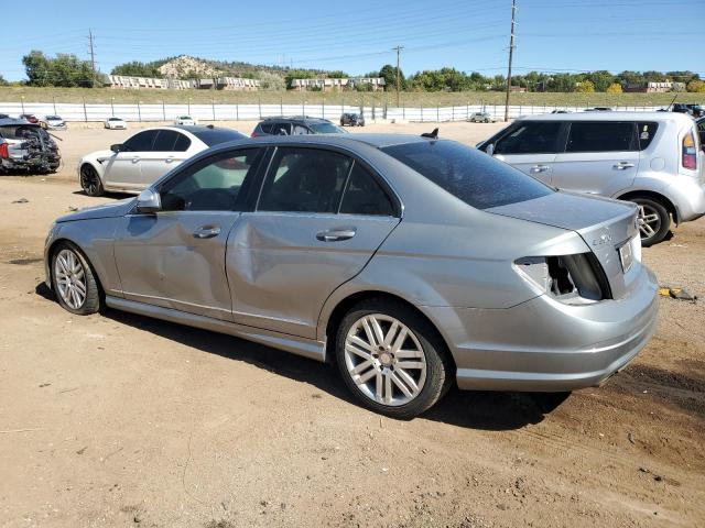 WDDGF81X29F272587 - 2009 MERCEDES-BENZ C 300 4MATIC SILVER photo 2