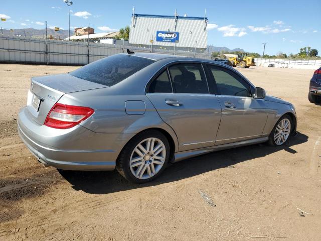 WDDGF81X29F272587 - 2009 MERCEDES-BENZ C 300 4MATIC SILVER photo 3