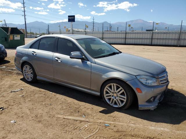 WDDGF81X29F272587 - 2009 MERCEDES-BENZ C 300 4MATIC SILVER photo 4