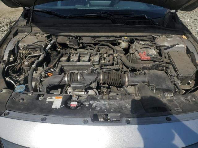 1HGCV1F34KA126642 - 2019 HONDA ACCORD SPORT Արծաթագույն լուսանկար 11