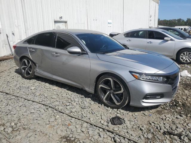 1HGCV1F34KA126642 - 2019 HONDA ACCORD SPORT Արծաթագույն լուսանկար 4