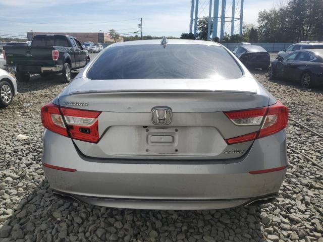 1HGCV1F34KA126642 - 2019 HONDA ACCORD SPORT Արծաթագույն լուսանկար 6