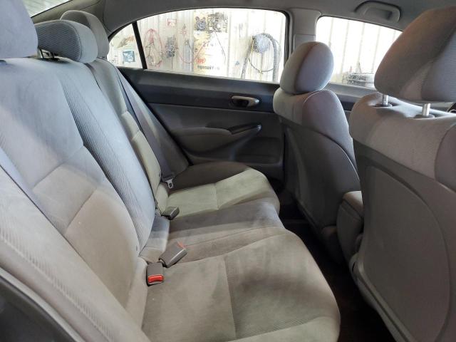 2HGFA1F50BH300587 - 2011 HONDA CIVIC LX GRAY photo 10