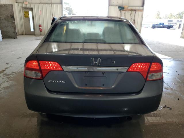 2HGFA1F50BH300587 - 2011 HONDA CIVIC LX GRAY photo 6