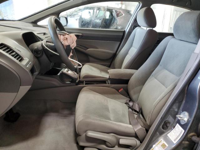2HGFA1F50BH300587 - 2011 HONDA CIVIC LX GRAY photo 7