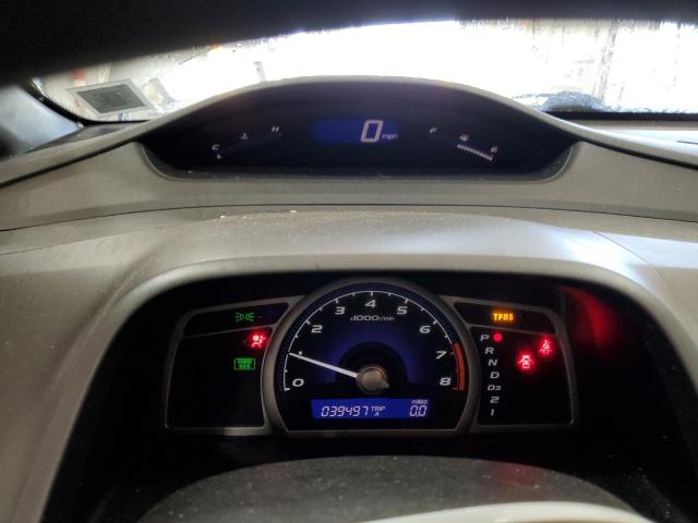 2HGFA1F50BH300587 - 2011 HONDA CIVIC LX GRAY photo 9