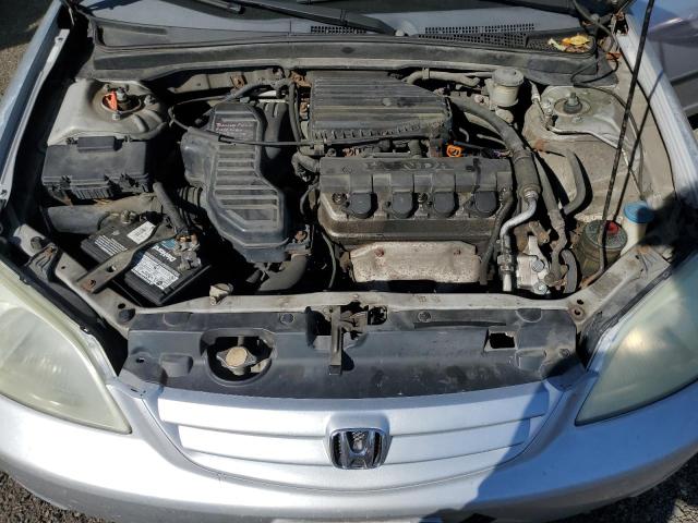 2HGES162X1H560170 - 2001 HONDA CIVIC DX 银色 照片 11