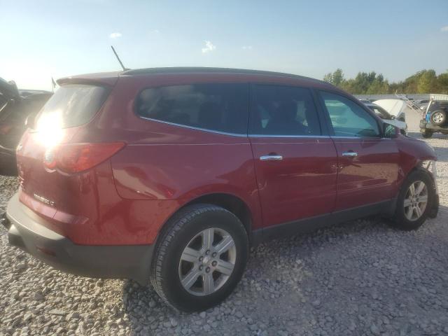 1GNKVGED7CJ179934 - 2012 CHEVROLET TRAVERSE LT Kırmızı fotoğraf 3