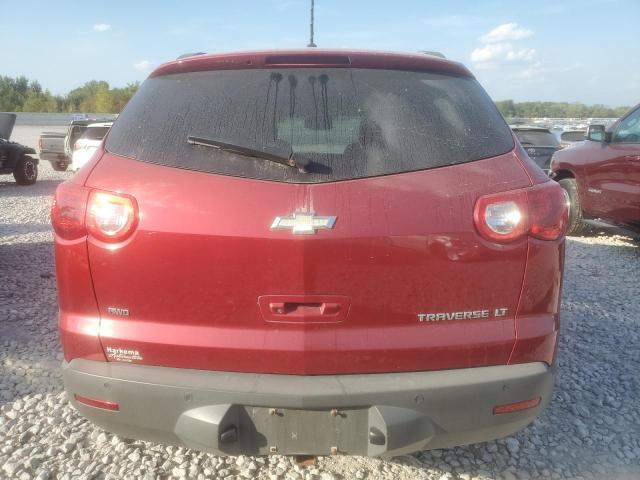 1GNKVGED7CJ179934 - 2012 CHEVROLET TRAVERSE LT Kırmızı fotoğraf 6