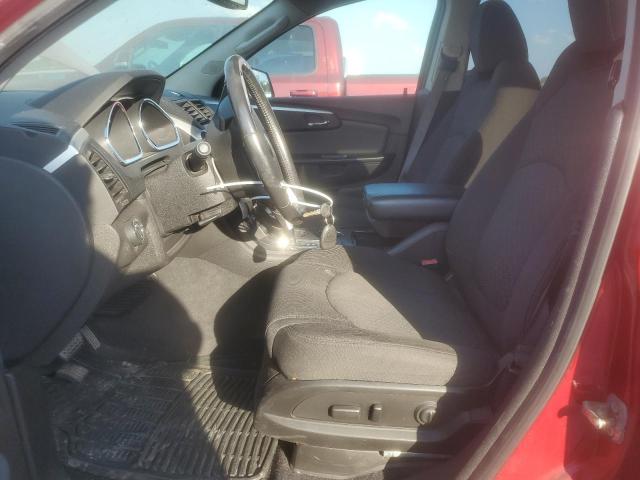 1GNKVGED7CJ179934 - 2012 CHEVROLET TRAVERSE LT Kırmızı fotoğraf 7
