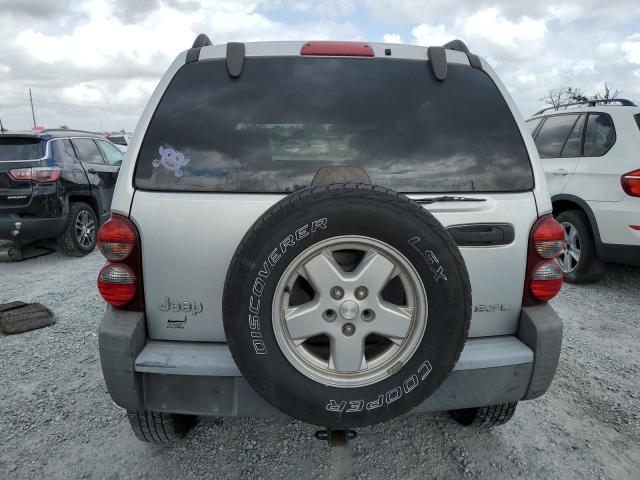 1J4GK48K26W106679 - 2006 JEEP LIBERTY SPORT ვერცხლისფერი ფოტო 6