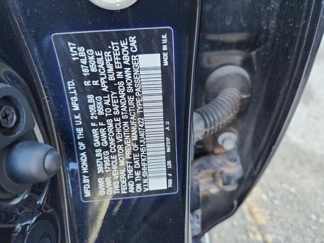 SHHFK7H51JU407422 - 2018 HONDA CIVIC EX BLACK photo 13