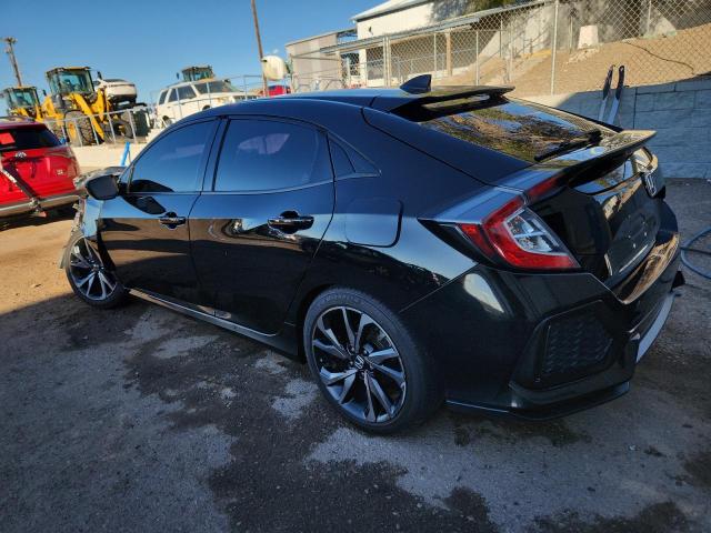 SHHFK7H51JU407422 - 2018 HONDA CIVIC EX BLACK photo 2