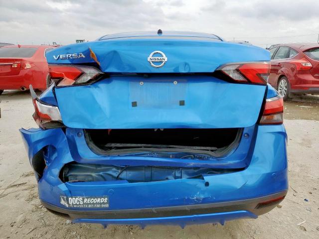 3N1CN8DV9ML858923 - 2021 NISSAN VERSA S ლურჯი ფოტო 6