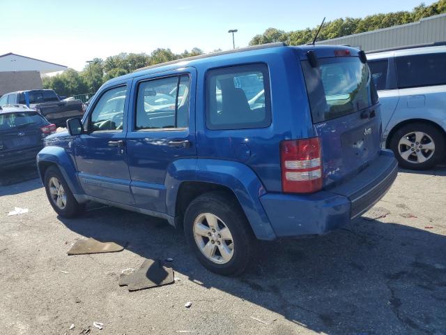 1J4PN2GKXAW127818 - 2010 JEEP LIBERTY SPORT BLUE photo 2