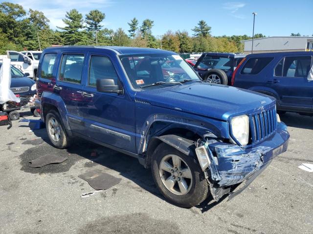 1J4PN2GKXAW127818 - 2010 JEEP LIBERTY SPORT BLUE photo 4
