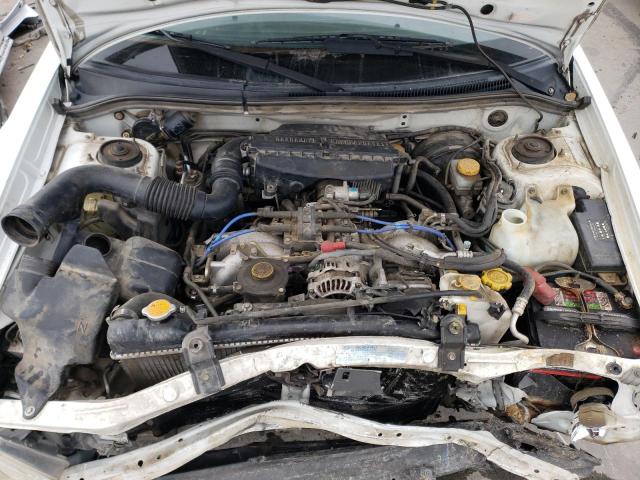 JF1SF65571G726371 - 2001 SUBARU FORESTER S WHITE photo 12