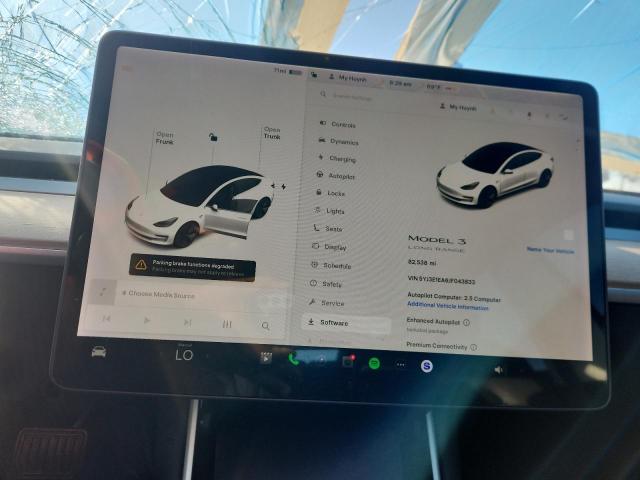 5YJ3E1EA6JF043833 - 2018 TESLA MODEL 3 Ağ foto 9
