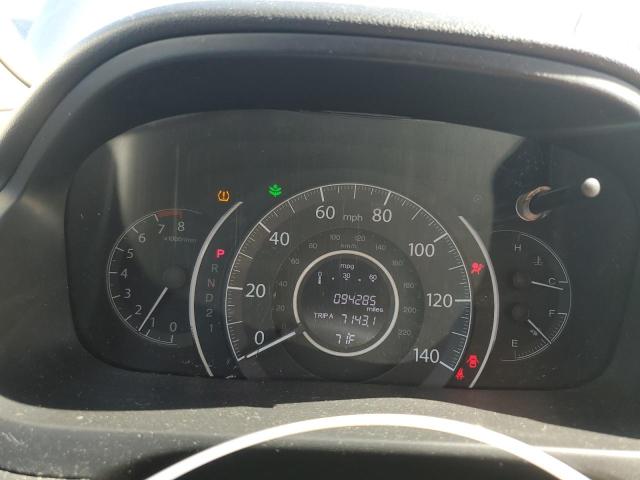 2HKRM4H32DH669462 - 2013 HONDA CR-V LX SILVER photo 9