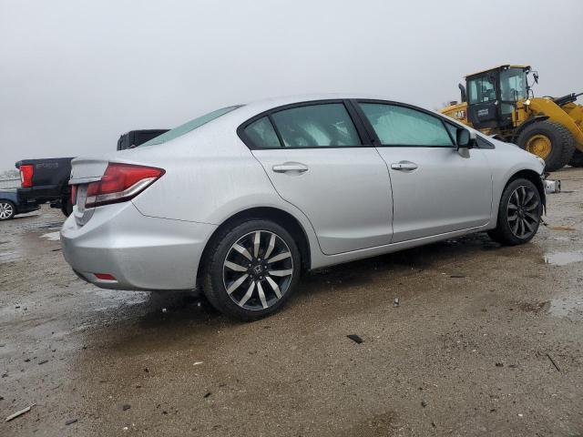 19XFB2F93EE040657 - 2014 HONDA CIVIC EXL 银色 照片 3