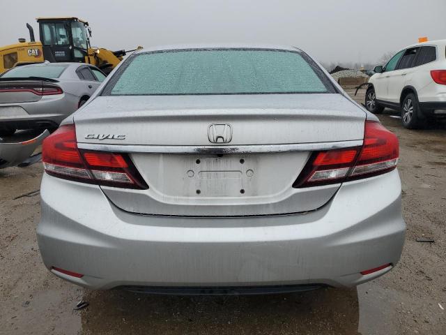 19XFB2F93EE040657 - 2014 HONDA CIVIC EXL 银色 照片 6