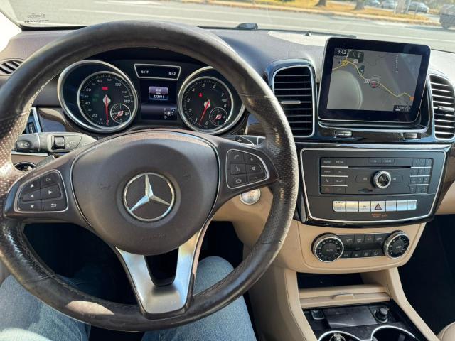 4JGDA5HB3HA970749 - 2017 MERCEDES-BENZ GLE 350 4MATIC BLUE photo 7