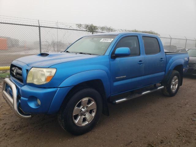 3TMJU62N88M063361 - 2008 TOYOTA TACOMA DOUBLE CAB PRERUNNER BLUE photo 1