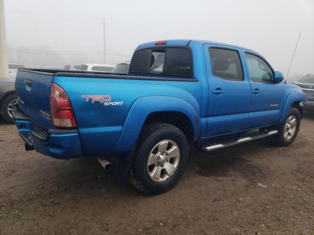 3TMJU62N88M063361 - 2008 TOYOTA TACOMA DOUBLE CAB PRERUNNER BLUE photo 3