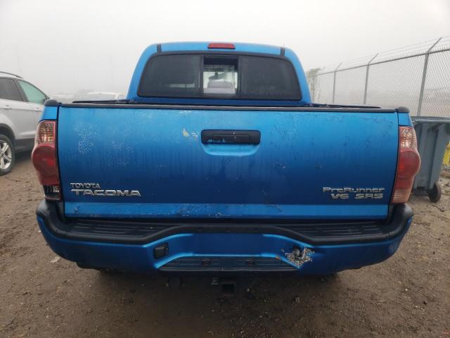 3TMJU62N88M063361 - 2008 TOYOTA TACOMA DOUBLE CAB PRERUNNER BLUE photo 6