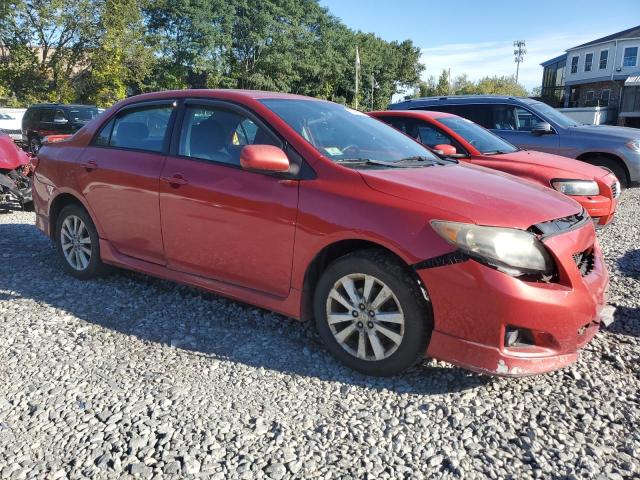 2T1BU4EE9AC225047 - 2010 TOYOTA COROLLA BASE Kırmızı fotoğraf 4